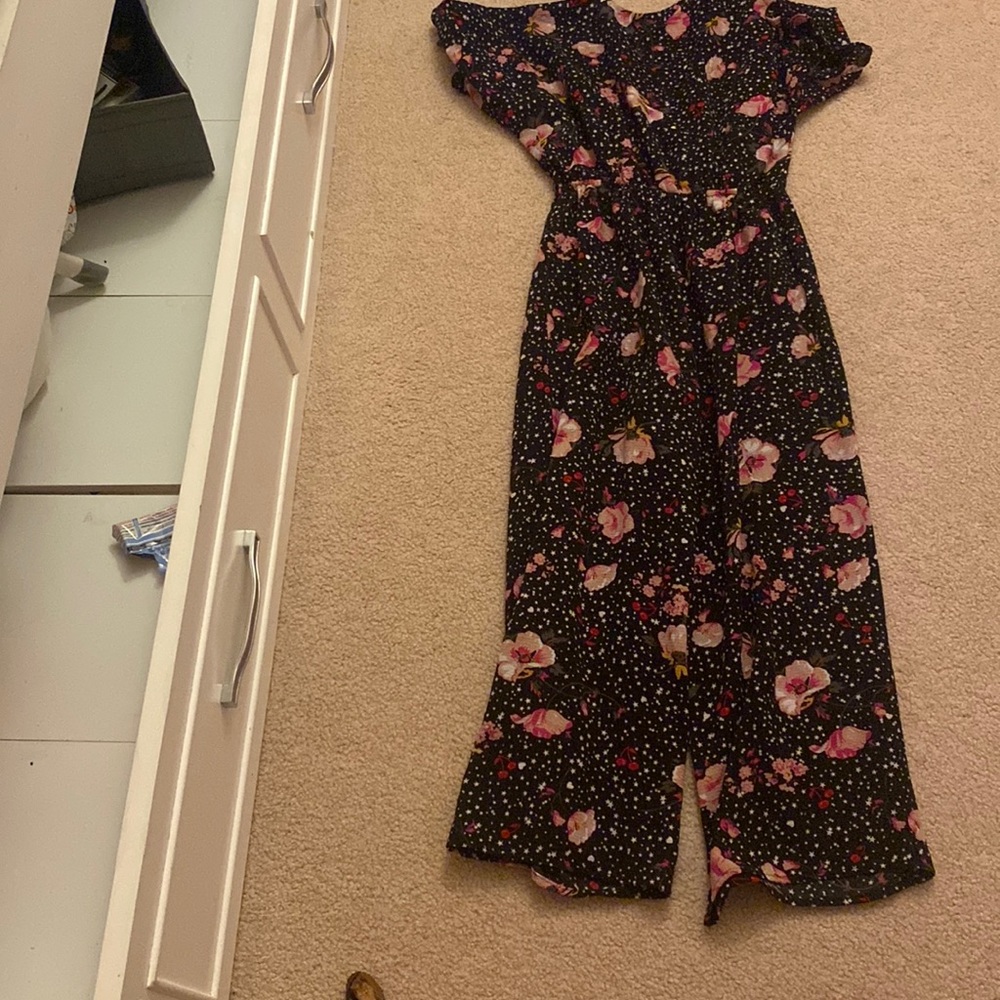 Fancy flower jumpsuit